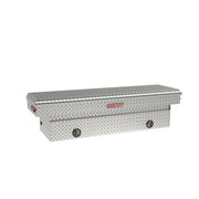 Weather Guard 127-0-2LS Aluminum Saddle Box: Integrated Lighting, Std, Full Standard