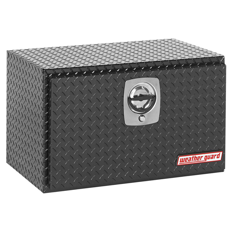 WeatherGuard 631-5-02 Gloss Black Aluminum Underbed Box, Compact, 5.4 Cu. Ft.