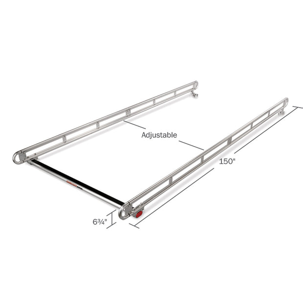 Weather Guard 1210 ATR Accessory Side Rail, 8' Bed