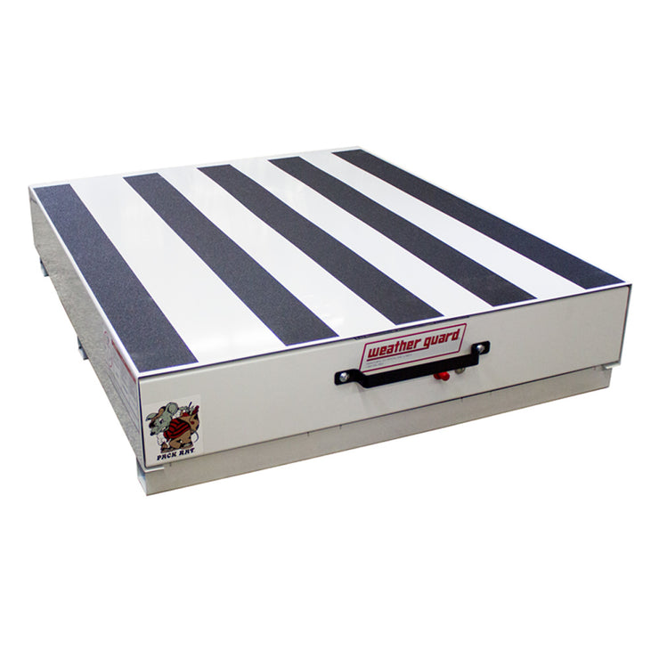 Weather Guard 308-3 PACK RAT White Steel Standard Drawer Unit, 48" x 39.75" x 9.5"