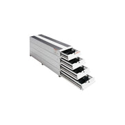 Weather Guard 328-3 ITEMIZER White Aluminum Stacked 4-Drawer Unit, 23.5" x 12.25" x 49"
