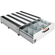 Weather Guard 338-3 PACK RAT HD White Steel Roll-Out Drawer Unit, 48" x 40" x 13"