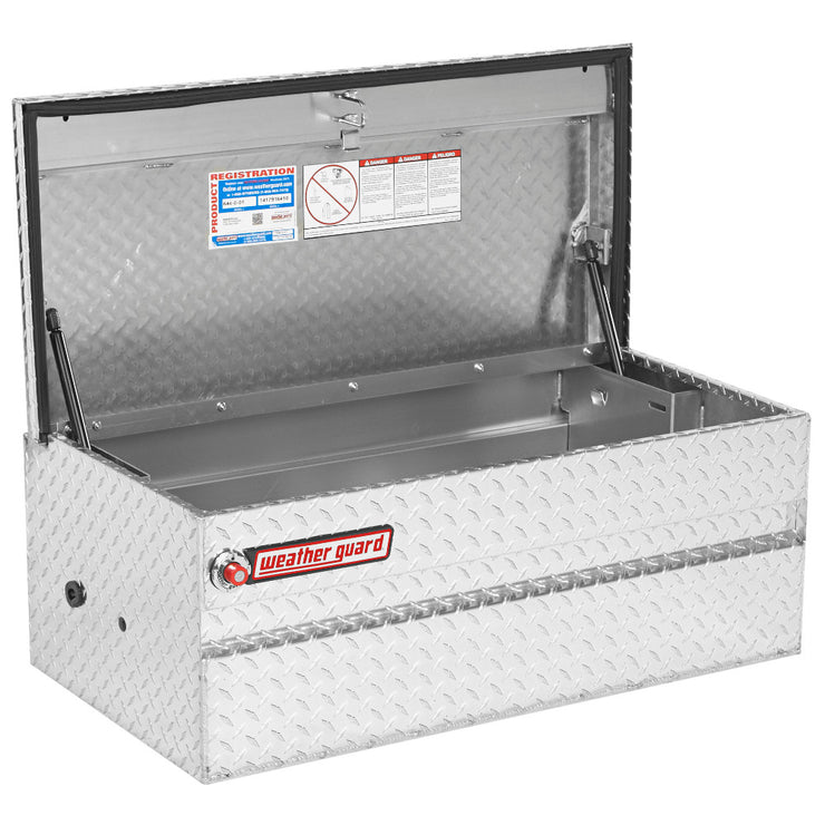 Weather Guard 644-0-01 Clear Aluminum Compact All-Purpose Chest, 6 cu ft