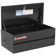 Weather Guard 644-5-01 Gloss Black Aluminum Compact All-Purpose Chest, 6 cu ft