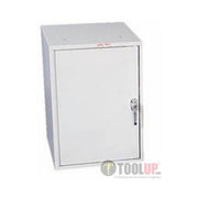 Weather Guard 8310-3 White Lockable Cabinet with 2-Removable Shelves, 24" x 17" x 18"