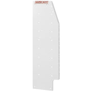Weather Guard 9234-3-01 Heavy-Gauge Steel White Adjustable Tapered End Panel Set, 46" x 13" x 1.5"